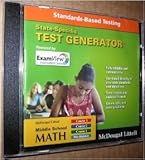 McDougal Littell Math Course 1: ExamView Assessment Suite CD-ROM