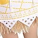 Quesera Women's Moana Costume Patterned Belt Tassel Skirt Set Outfit Halloween Cosplay Party Costume Red