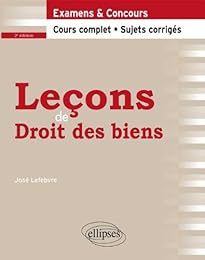 Leçons de droit des biens