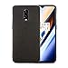 Orzero Case for OnePlus 6T Luxury Alcantara Material, Scratch Resistant Anti Slip Grippy TPU Soft Frame, Washable Full Body Cover Heavy Duty Protection -Dark Grey