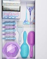 FRAMAR Ethereal Embossed Pop Up Hair Foil 500 Sheets 5x11 Highlights view 6