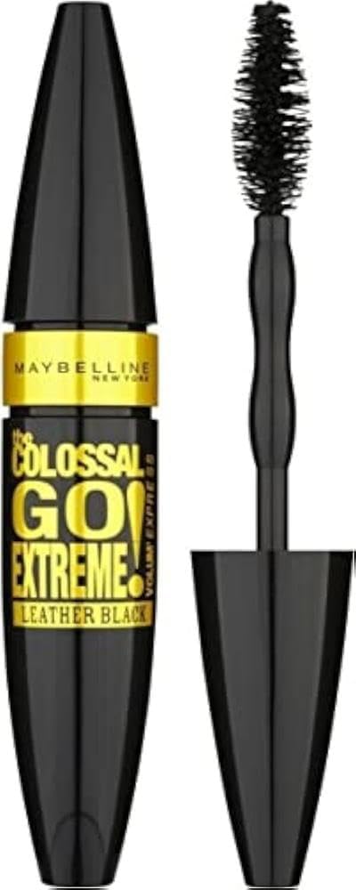 Maybelline Colossal Go Extreme Leather Black Mascara 9.5ml Volume Volumizing