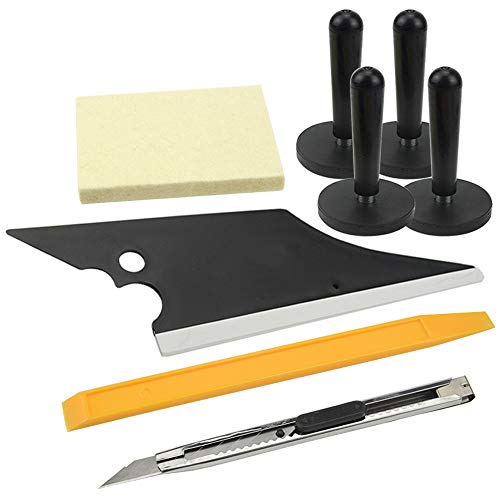 WGCD 21 PCS Auto Vinyl Wrap Tool Kit Window Tint Tools for Vehicle Car Window Film Tools Squeegee Scraper Application Installation