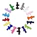 Boutique Baby Girls Toddler Solid Hair Bow Clips
