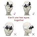 YOCTOSUN Head Wearing Watch Repair Magnifying Glass Double Eye LED Lighted Jeweler Glasses Magnifier 10x 15x 20x 25x