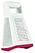 Zyliss Tilt n Grate Box Cheese Grater, White