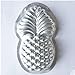 Ialwiyo 2 Pieces Metal Bath Bomb Molds (14.5cm x 9cm x 3cm) (Pineapple Shape)