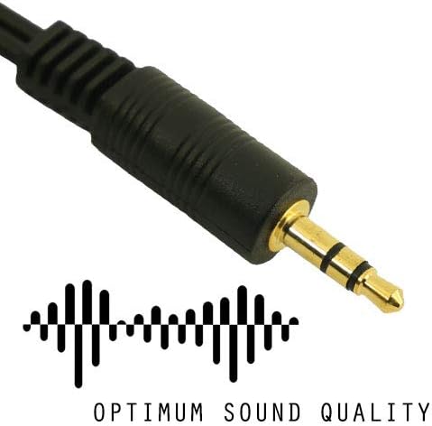 rhinocables Aux Cable 3.5mm Gold Audio Stereo Jack Cable, Male to Male for Car Headphone, Earphones, Smartphone, Tablet - Image 5