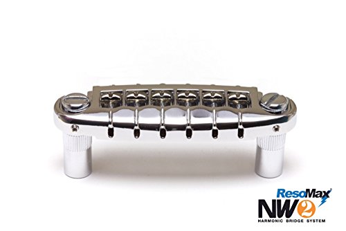 Graph Tech ResoMax NW1 Wraparound Bridge with Alloy Saddles Chrome