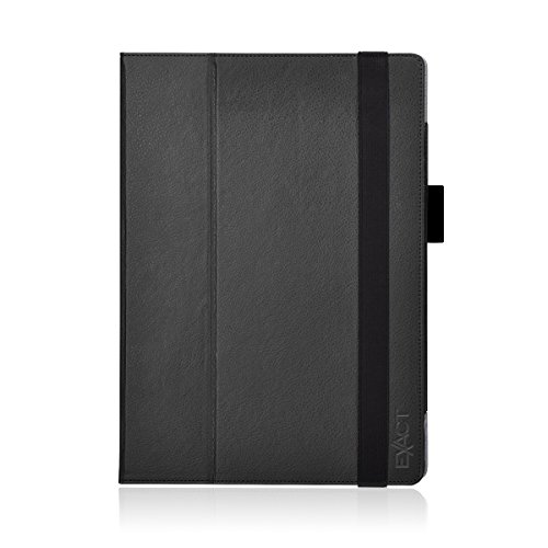 Surface Pro 4 Case - Exact [PRO Series] - [Professional][Drop Protection] Slim-Fit PU Leather Folio Case for Microsoft Surface Pro 4 Tablet Black