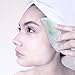 Ginger Chi Jade Gua Sha- 100% Natural Gua Sha Facial Tools for Face & Body Care- Anti-Aging Guasha Tool for Face to Reduce Puffiness, Lift and Tighten Loose Skin, Relieve Fine Lines and Wrinkles