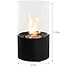 Sunnydaze Fiammata Ventless Tabletop Bio Ethanol Fireplace Black