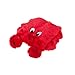 ZippyPaws - Squeakie Pads No Stuffing Plush Dog Toy - Crab