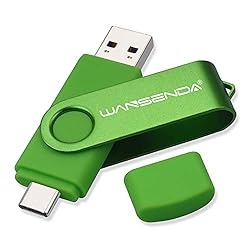 WANSENDA 2 in 1 Type C OTG USB C Flash Drive USB
