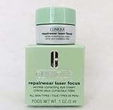 Clinique Repairwear Laser Focus Wrinkle Correcting Eye Cream 0.1 oz travel size