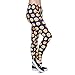 Susi&Rita Womens 3D Digital Print Active Stretch Leggings Yoga Tights With Designs (one size, Black Emoji)