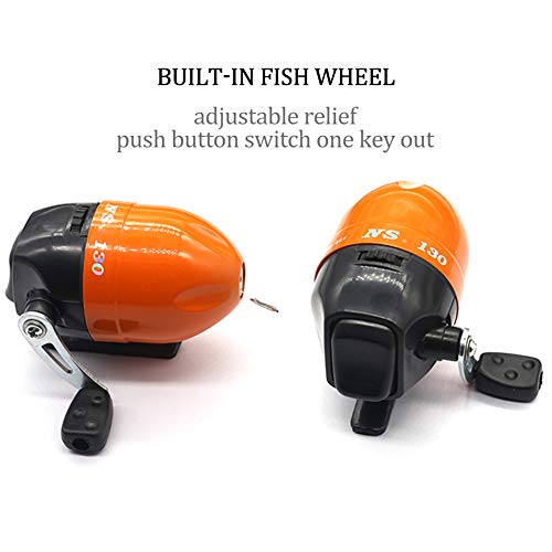 gerFogoo LingNuo Angelrute für Kinder, Angelruten-Combo-Set, Teleskop, tragbar, mit Angelschnur-Griff usw… – Bild 6