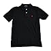 Polo Ralph Lauren Big Boys (8-20) Classic Mesh Polo Shirt (Medium (10-12), Black)