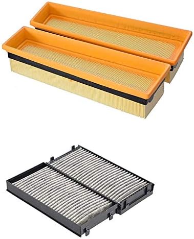 Car Air Filter Cabin Filter For BMW X5 M E70 4.4T 2010 2011 2012 2013 X6 M E71 4.4T 2009-2014 13717589641 64316945586