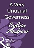 Front cover for the book A Very Unusual Governess by Sylvia Andrew