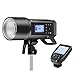 Flashpoint XPLOR 600PRO TTL Battery-Powered Monolight with Built-in R2 2.4GHz Radio Remote System R2 Pro Transmitter for Nikon (Bowens Mount) - Godox AD600 Pro