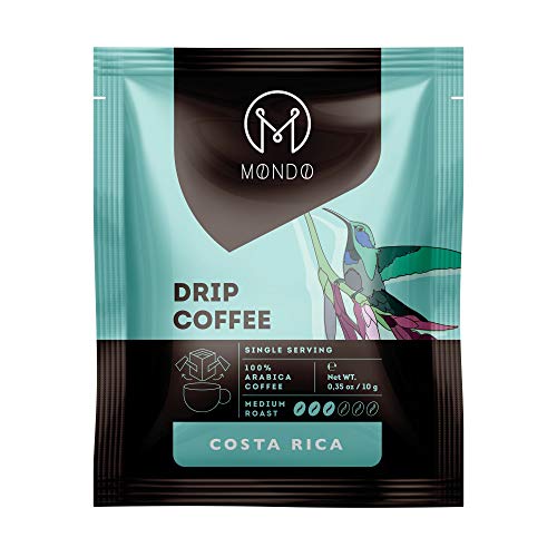 Mondo Drip Coffee Maker, Single Serve Pour Over Coffee Filter Bag
