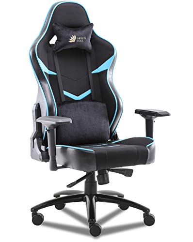 Green Soul Monster Ultimate (S) Multi-Functional Ergonomic Gaming Chair with Premium &amp; Soft Fabric, Best in Class Comfort, 3 Years Warranty (Black