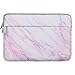 MOSISO Laptop Sleeve Compatible with MacBook Air 11, 11.6-12.3 inch Acer Chromebook R11/HP Stream/Samsung/ASUS/Surface Pro X/7/6/5/4/3, Canvas Horizontal Cross Grain Marble Bag Cover