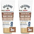 Gold Bond Hand Cream for Eczema Relief 3 oz., Skin Protectant Cream With 2% Colloidal Oatmeal (Pack of 2)