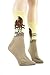 Foot Traffic, Women's Equestrian Socks, Horse Corral (Shoe Sizes 4-10)