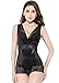 MYSEXY Body Shaper Bodysuit Shapewear for Women Tummy Control Corset Plus Size Seamless (Black, M)