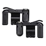 Mobile Game Controller, Aimus L1R1 Sharpshooter Triggers Aim and Shoot Buttons Controller for PUBG/Knives Out/Rules of Survival, Fits for 4.5-6.5inch Android Phone/iPhone [1 Pair, Newest Version]