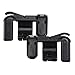 Mobile Game Controller, Aimus L1R1 Sharpshooter Triggers Aim and Shoot Buttons Controller for PUBG/Knives Out/Rules of Survival, Fits for 4.5-6.5inch Android Phone/iPhone [1 Pair, Newest Version]