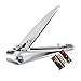 12 Pack of COTU (R) Stainless Steel Nail Clipper - Silver Color