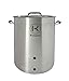Kegco 15 Gallon Brew Kettle with Thermometer & 2-Piece Ball Valve