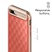 Caseology Parallax for Apple iPhone 8 Plus Case (2017) / for iPhone 7 Plus Case (2016) - Award Winning Design - Coral Pink