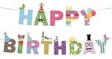 Happy Birthday Banner - Birthday Decorations - Premium Quality Birthday Banner by Sterling James - Party Decorations Birthday Kids
