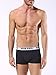 Diesel Men's 3-Pack Shawn Stretch Boxer Trunk, Pink/Charcoal/Black, Medium