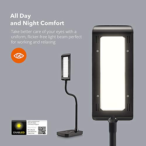 TaoTronics LED Desk Lamp, TTDL11 Flexible Gooseneck Table Lamp,5 Color