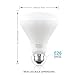 BrizLabs 6 Pack BR30 Recessed Light Bulbs, 11W Equivalent 75W LED Light Bulbs, 800 Lumens 3000K Warm White Flood Light Bulb, E26 Non-dimmable Indoor Light Bulbs UL Listed LED Bulbs for Basement