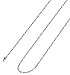 FUNRUN 10PCS 2MM Stainless Steel Ball Chain Necklace for Men Women Bead Chain 24 Inches