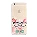 iPhone 7 Case,Cute Novelty Animal Pattern on Soft TPU Silicone Protective Skin Ultra Slim & Clear with Unique Design Gift Bumper Back Cover for iPhone 7,Painting Pig F002
