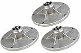 Three (3) Pack Erie Tools Lawn Mower Jackshaft Housing Spindle Assembly Replaces Murray 20551 24384 24385 492574 492574MA 90905 92574