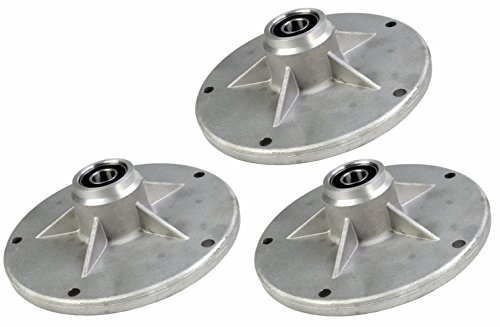 Three (3) Pack Erie Tools Lawn Mower Jackshaft Housing Spindle Assembly Replaces Murray 20551 24384 24385 492574 492574MA 90905 92574
