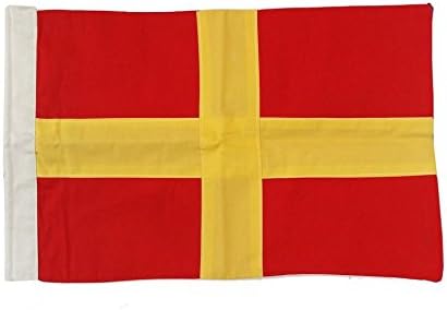 "R" Letter R Cloth Nautical Alphabet Flag Decoration 20" - Nautical Decor Signal Flag "Romeo" by Ships Chandlery (Letter R) SC-CNF20-R