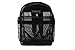 Travel Sport Transparent See Through Mesh Backpack/ School Bag (Black)