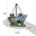 ❤Ywoow❤ Aquarium Ornament Aquarium Landscaping Aquarium Landscaping Decoration Aquarium Fish Tank Landscape Pirate Ship Wreck Ship Decor Resin Boat Ornament (A)thumb 3