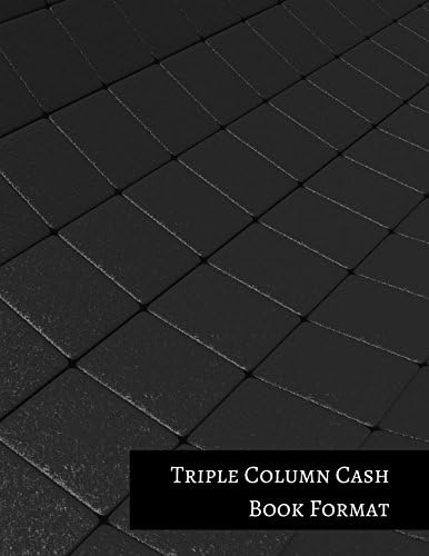 Triple Column Cash Book Format Paperback – 24 April 2017