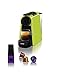 Nespresso Essenza Mini Original Espresso Machine Bundle with Aeroccino Milk Frother by De'Longhi, 5 ounces, Lime