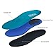 Shoes Insoles-Womens-Mens-Arch-Support Inserts Orthotics Relief Foot Pain for Plantar Fasciitis, Flat Feet (Bluish Green Size 16 Mens)thumb 3